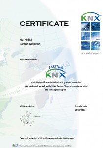 KNX Certificate
